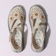 Women Flowers Decor Hollow Comfy Hook Loop Casual Flats