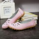 Large Size Colorful Slip On Hollow Out Round Toe Flat Loafers