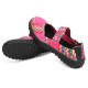 Women Summer Breathable Sandals Knit Platform Elastic Shoes