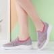 Women Casual Breathable Non-slip Mesh Cloth Slip-on Sneakers