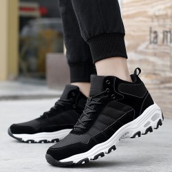 Women Casual Lace Up Slip Resistant Clunky Sneakers